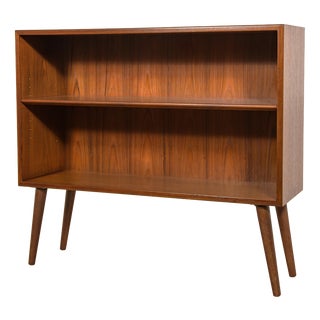 Mid-Century Teak Bookcase by Søborg Møbler, Denmark, 1960s For Sale