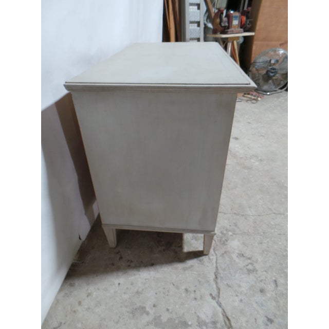 Swedish Gustavian 3 Drawer Chest of Drawers For Sale - Image 4 of 12