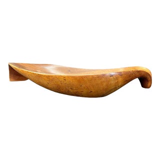 Mid-20th Century Wooden Bowl by Organics For Sale