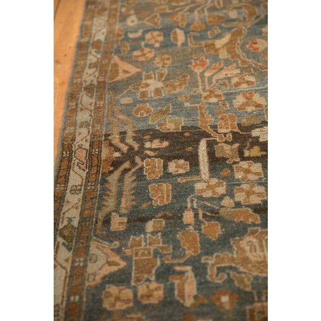 Vintage Distressed Malayer Rug Runner - 3'8" x 12'4" For Sale - Image 9 of 11