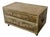 Vintage Attributed to Sarried Spanish Brass Clad Campaign Chest 2 Drawer. For Sale