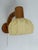 Swedish Wall Lamp in Pine Wood with Yellow and White Fabric Shade, 1980s For Sale - Image 6 of 18