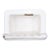Antique Enameled Cast Iron Bathtub Recessed Soap Dish For Sale