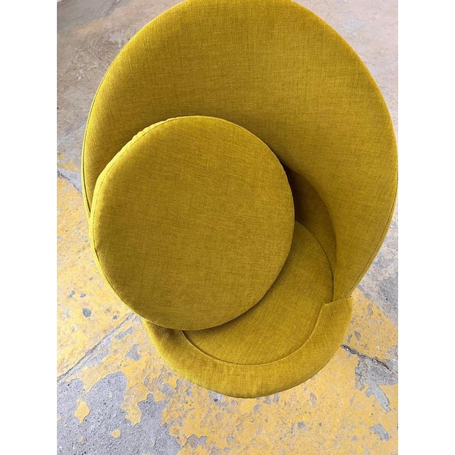 Yellow Yellow Cone Chair by Verner Panton For Sale - Image 8 of 11