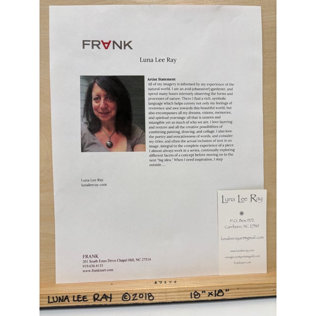 Luna Lee Ray Original Painting 'The Ancient Sea', 2018 For Sale - Image 10 of 10