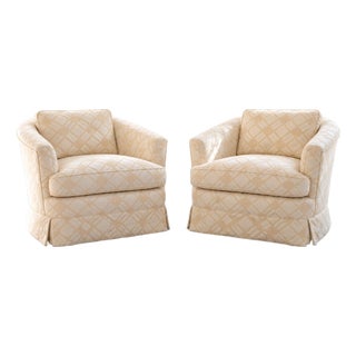 1970s Classic Henredon Club Chairs - Mint! For Sale