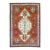 Madder Red Armenian Antique Rug, Dated 1940 For Sale
