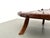 Brazilian Folk Art Brutalist Circular Coffee Table in Wood, 1950s For Sale - Image 9 of 18