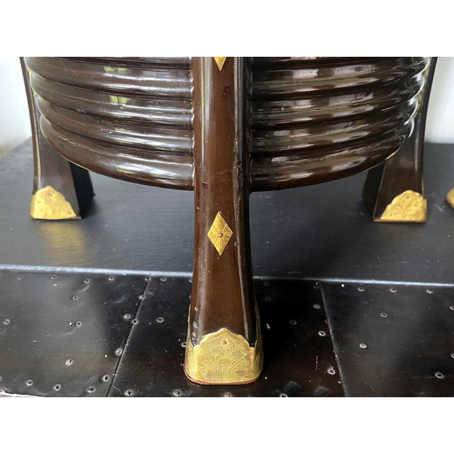 Pair of Large Antique Japanese Hokai Lacquer Boxes For Sale - Image 16 of 16