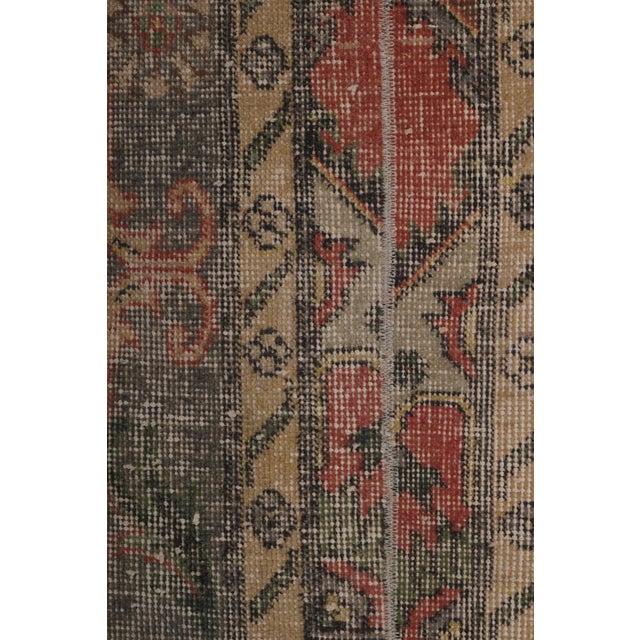 1960s Distressed Extra Long Turkish Runner Rug - Stair Rug 1'7'' X 23'4'' For Sale - Image 6 of 12