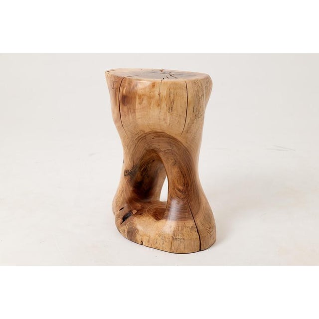 Sculptural Side Table by Logniture For Sale - Image 6 of 18