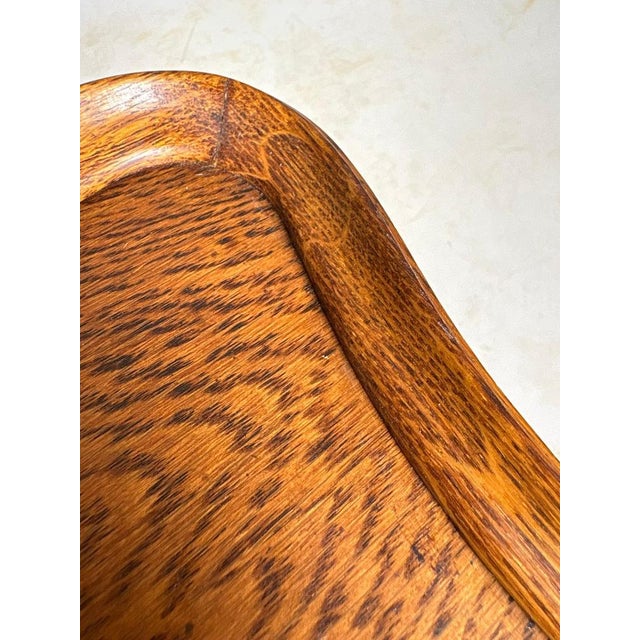 Dustpan in Wood and Brass, 1930s For Sale - Image 13 of 17
