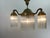 1940s Viennese 3-Armed Chandelier with Glass Rods For Sale - Image 5 of 11