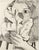 Contemporary Lucian Freud Girl With a Fig Leaf Official Exhibition Poster For Sale - Image 3 of 3