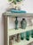 Handmade Seafoam Coastal Wood Shelf Weathered Vintage Display Storage 10 Shelves For Sale - Image 12 of 12