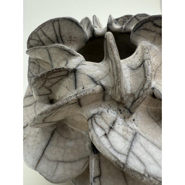 Desert Rose Sculpture Vase by Pellizco Cerámica For Sale - Image 11 of 13