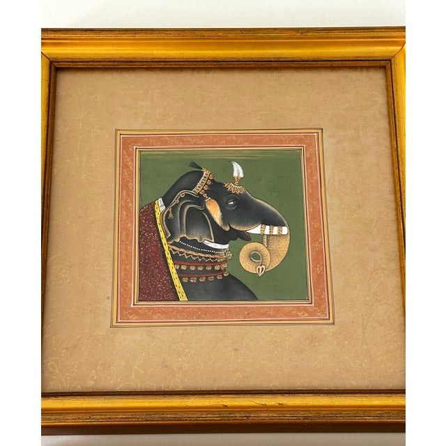 Late 20th Century Set of 5 Mogul Paintings For Sale - Image 9 of 14