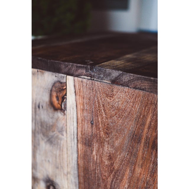 Vintage Walnut Coffee Table, 1950s For Sale - Image 6 of 13