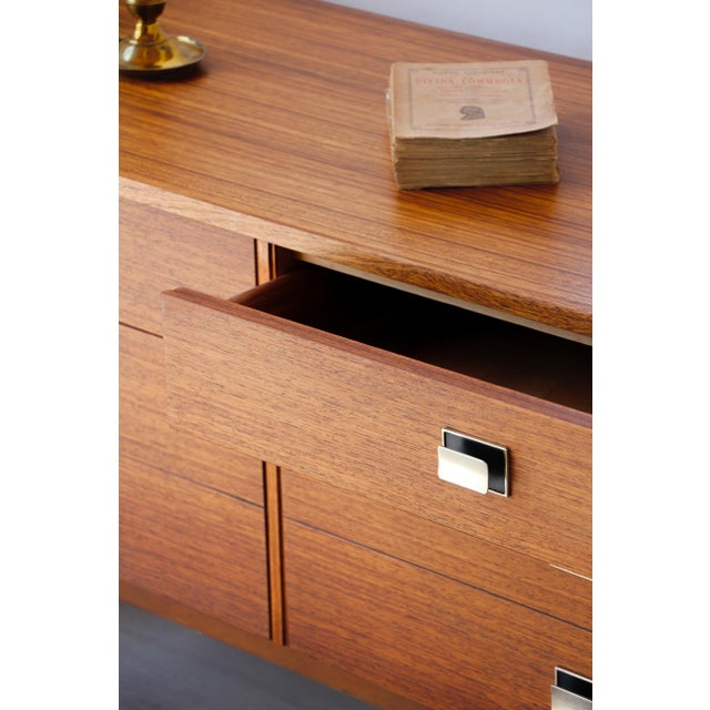 Vintage Teak and Zebrano Chest of Drawers, 1960s For Sale - Image 15 of 18