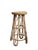 Vintage Sculptural Rattan Bar Stool, Japan, 1970s For Sale - Image 10 of 10