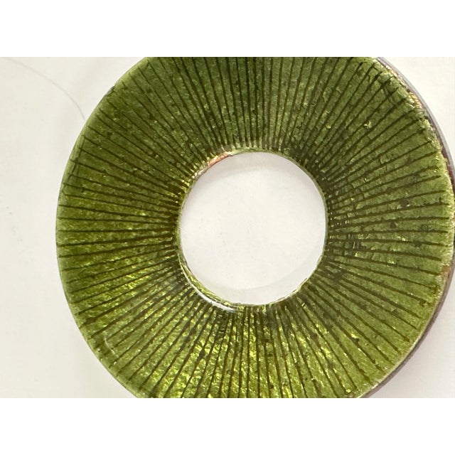 Studio Del Campo 1960’s Enamel Pieces - 5 Pieces For Sale - Image 12 of 12