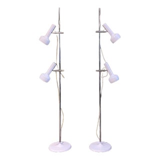 Space Age Floor Lamps from Swiss Lamps International, 1970s, Set of 2 For Sale