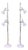 Space Age Floor Lamps from Swiss Lamps International, 1970s, Set of 2 For Sale