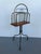 Early 20th Century Edwardian Revolving Book or Magazine Stand in Brass and Oak, Circa 1900 For Sale - Image 5 of 12