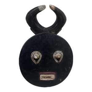 Vintage Wooden Baule Goli Male Mask