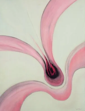 Jack Penouel, Abstract Composition, 1980s, Acrylic on Board
