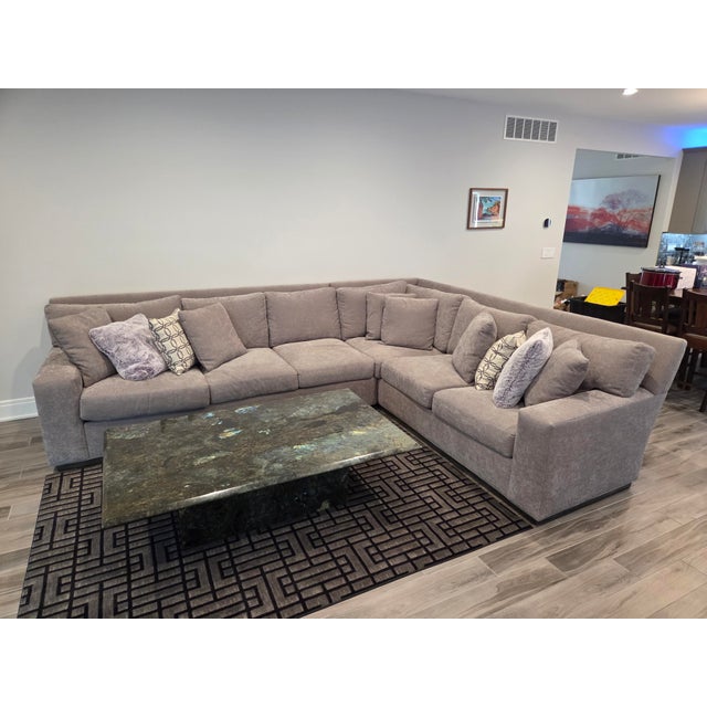Stunning opalization and extremely eye catching center piece. Custom built 100% pure granite coffee table from base to...