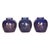 Blue Late-18th Century Chinese Blue-Glazed & Gilt Porcelain Ginger Jars, Set of 3 For Sale - Image 8 of 8