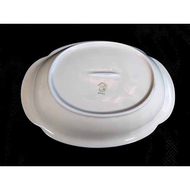 1960s 1960s Royal Bayreuth Oval Vegetable Bowl For Sale - Image 5 of 6