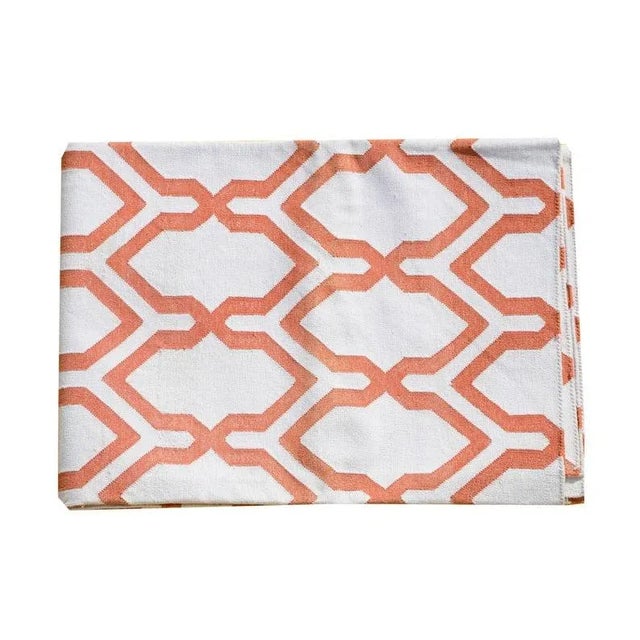 Boho Chic Hanne Rug, 9x12, Burnt Orange For Sale - Image 3 of 5
