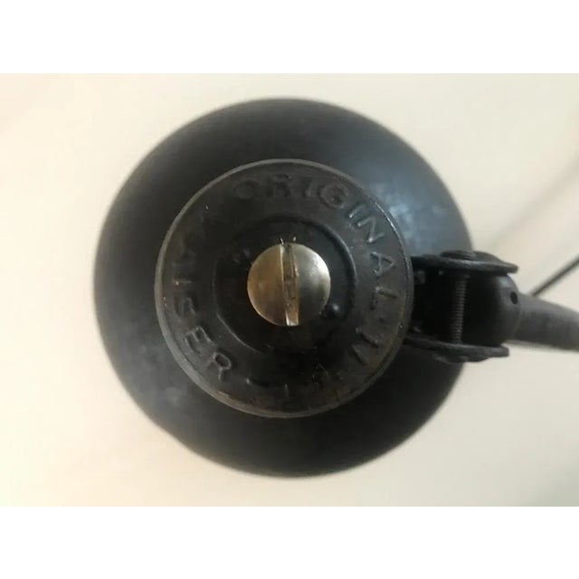 Black Bauhaus Model 6551 Desk Lamp by Christian Dell for Kaiser Idell, 1920s For Sale - Image 8 of 12