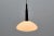 Mid-Century Modern Italian Suspension Lamp in Wood and Frosted Glass, 1960s For Sale - Image 6 of 14