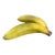 Andy Warhol-Style Carved Alabaster Banana Sculptures, Set of 2 For Sale