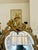 A romantic table mirror in the Louis XV Rococo taste, cast in gilt bronze (or spelter) with exceptional sculptural detail....