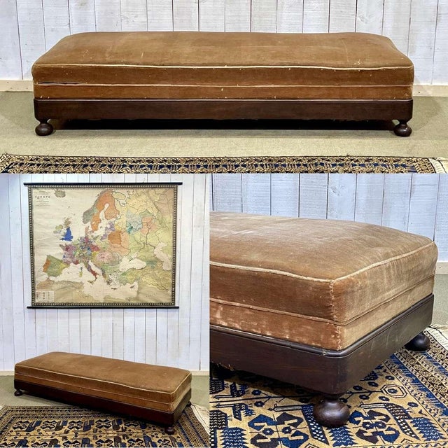 19th Century Oak Daybed For Sale - Image 3 of 13