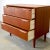 Wood Danish Teak 3 Drawer Dresser / Chest of Drawers / Nightstand For Sale - Image 7 of 9