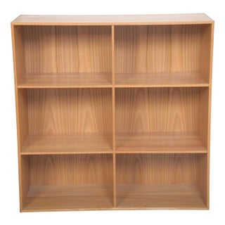 Vintage Bookcase in Elm from Mogens Koch, 1970s For Sale
