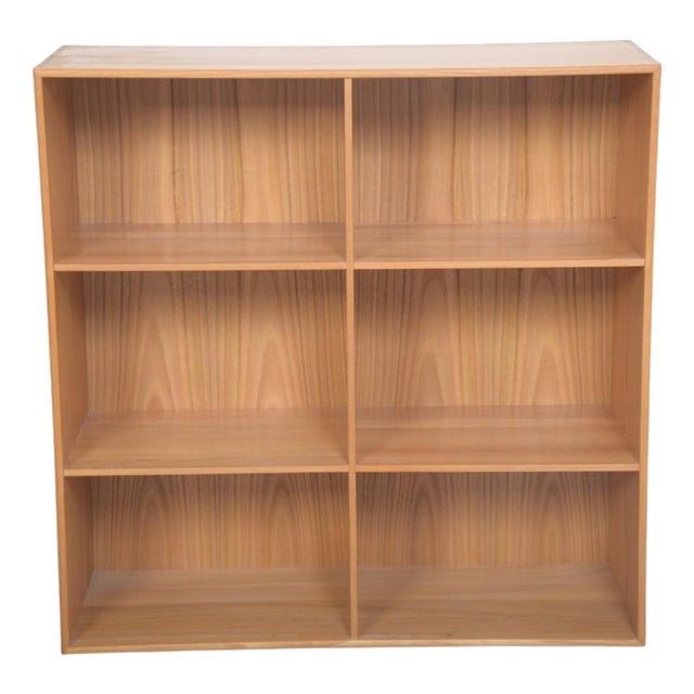 Vintage Bookcase in Elm from Mogens Koch, 1970s For Sale