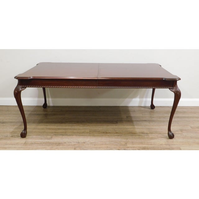 Lexington Chippendale Style Mahogany Ball & Claw Dining Table Chairish