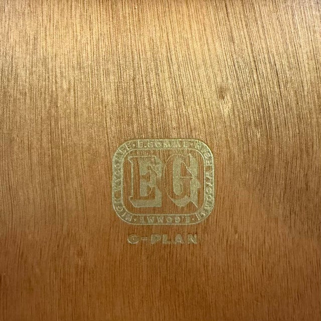 Brown G-Plan Vintage Mid-Century Low Dresser Chest of Drawers For Sale - Image 8 of 8