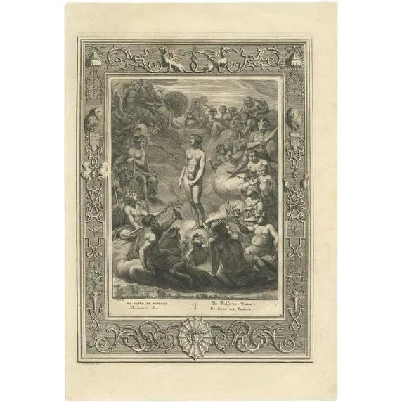 Pandoras Box, 1733, Paper For Sale