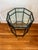 Patinated Brass and Beveled Glass Octagonal Side Table Campaign Style For Sale - Image 12 of 12