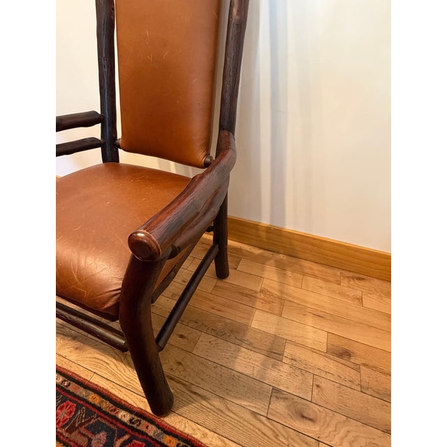 These two amazing arm chairs came from a local estate in Sunapee, NH. We are lucky to get these chairs in the gallery here...