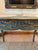 Cerulean Vintage Bavarian Baroque Style Hand Painted Table Writing Desk For Sale - Image 8 of 18