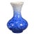 Chinese Blue Crystalline Glaze Porcelain Vase With Yongzheng Mark For Sale
