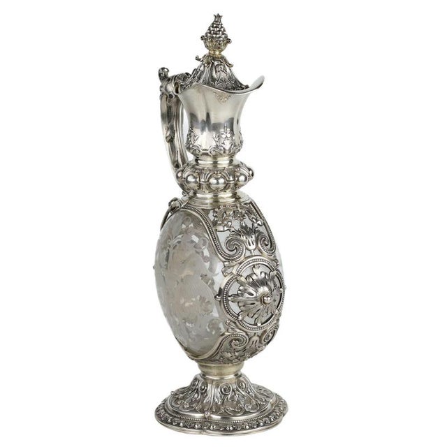 Neo-Renaissance Wine Ewer, Germany, Late 19th Century For Sale - Image 6 of 10